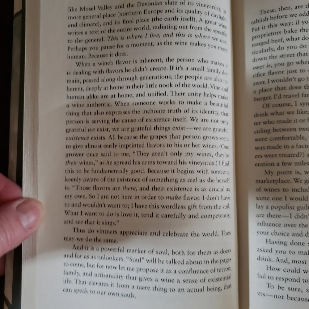 What makes‎ a wine worth drinking by Terry Theise  Hardback